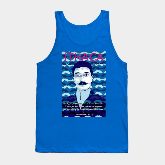 Ithaca by Constantine P. Cavafy Tank Top by Exile Kings 